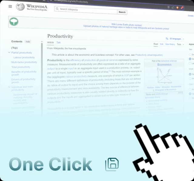 One Click Peace of Mind