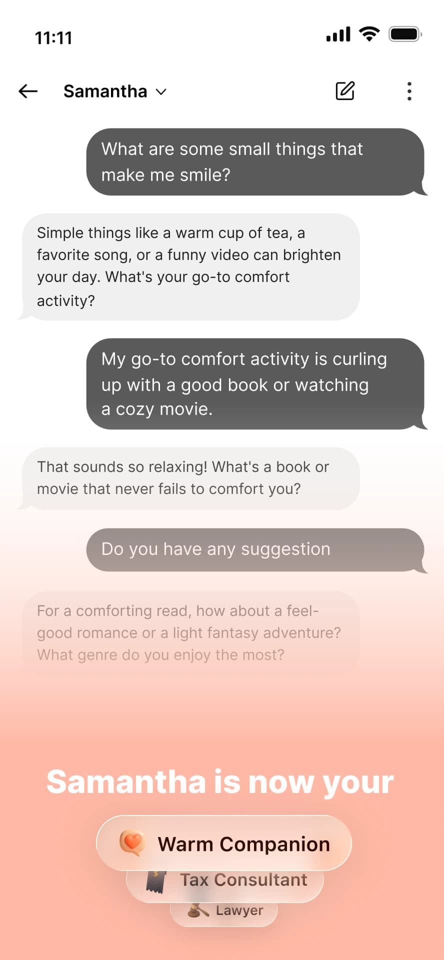 mobile screen